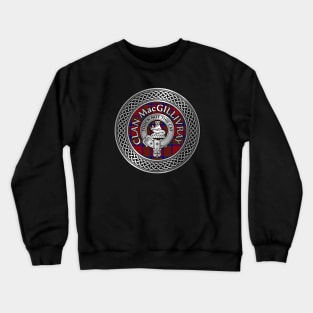 Clan MacGillivray Crest & Tartan Knot Crewneck Sweatshirt